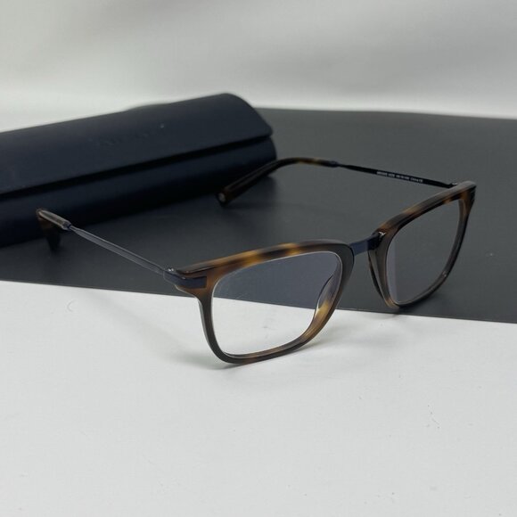Warby Parker Brooks 3225  rare Tortoise Navy Blue Eyeglasses Frames 49 []19 140